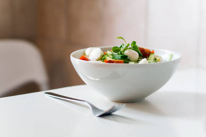 Balsamico-Dressing mit Senf und Cheers Pinot Grigio